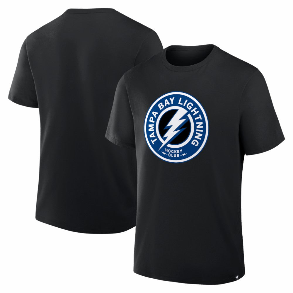 NHL Black Tampa Bay Lightning Fanatics Elevated Essential T-Shirt