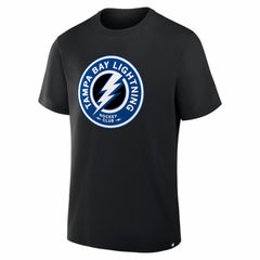 NHL Black Tampa Bay Lightning Fanatics Elevated Essential T-Shirt