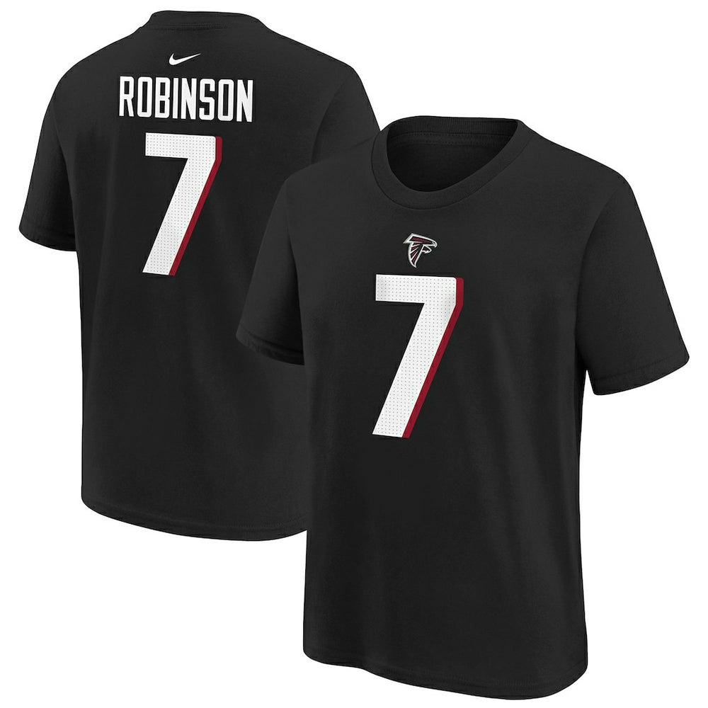 Bijan Robinson  Youth Player Name & Number T-Shirt - Atlanta Falcons