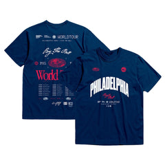 NBA Philadelphia 76ers Bleacher Report x  Unisex World Tour T-Shirt
