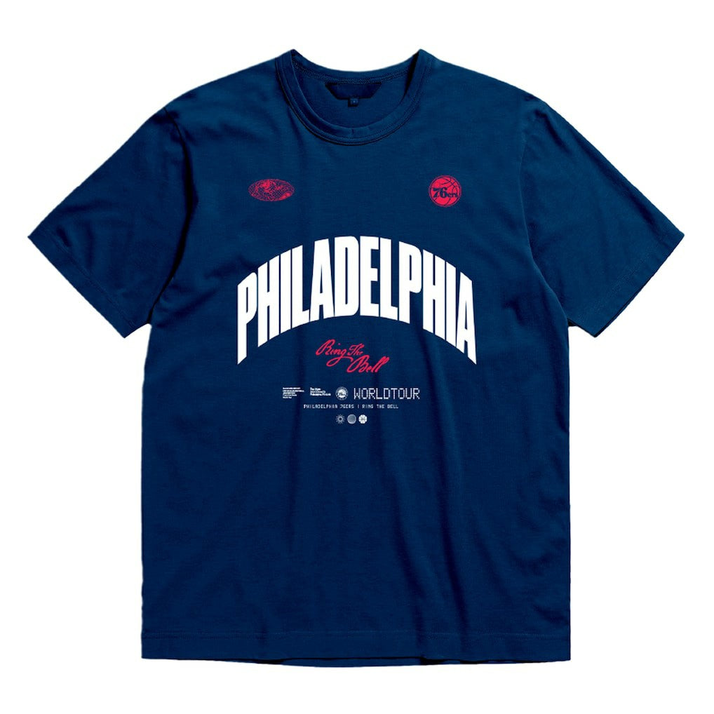 NBA Philadelphia 76ers Bleacher Report x  Unisex World Tour T-Shirt