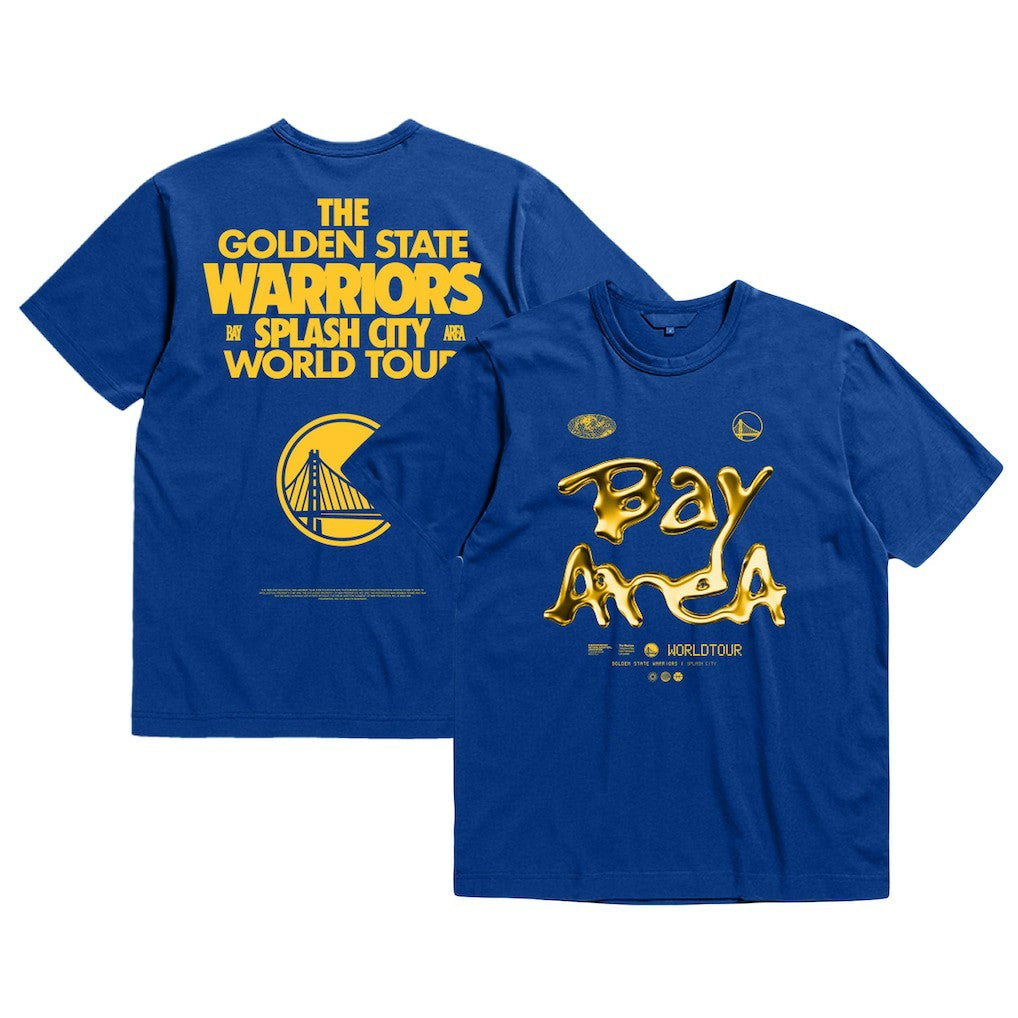 NBA Golden State Warriors Bleacher Report x  Unisex World Tour T-Shirt