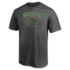 NHL Charcoal Minnesota Wild Victory Arch T-Shirt
