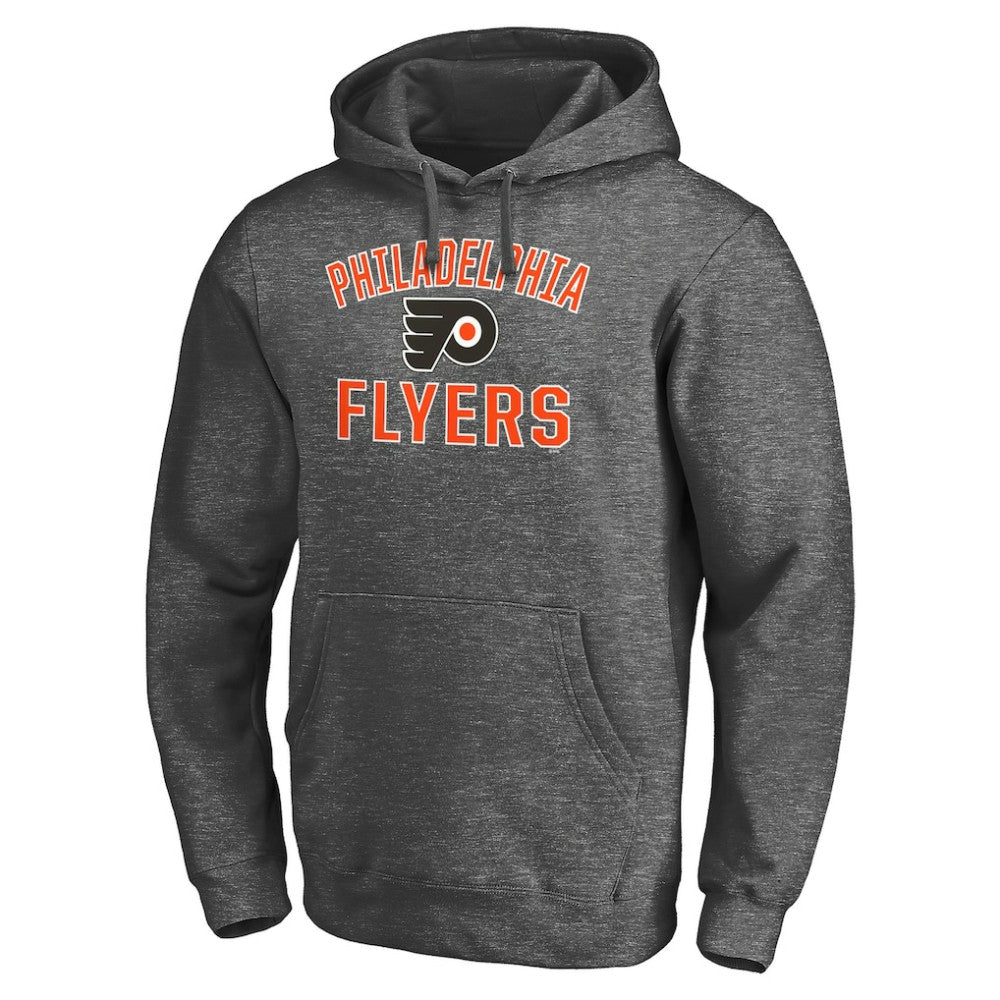 NHL Charcoal Philadelphia Flyers Victory Arch Pullover Hoodie