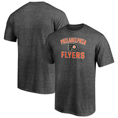 NHL Charcoal Philadelphia Flyers Victory Arch T-Shirt