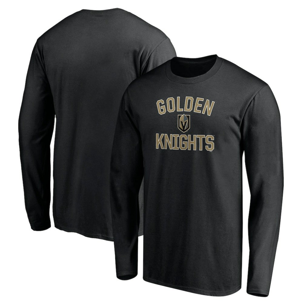 NHL Black Vegas Golden Knights Victory Arch Long Sleeve T-Shirt