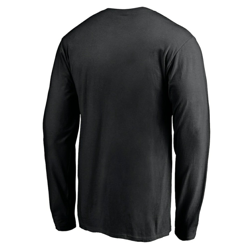 NHL Black Carolina Hurricanes Victory Arch Long Sleeve T-Shirt