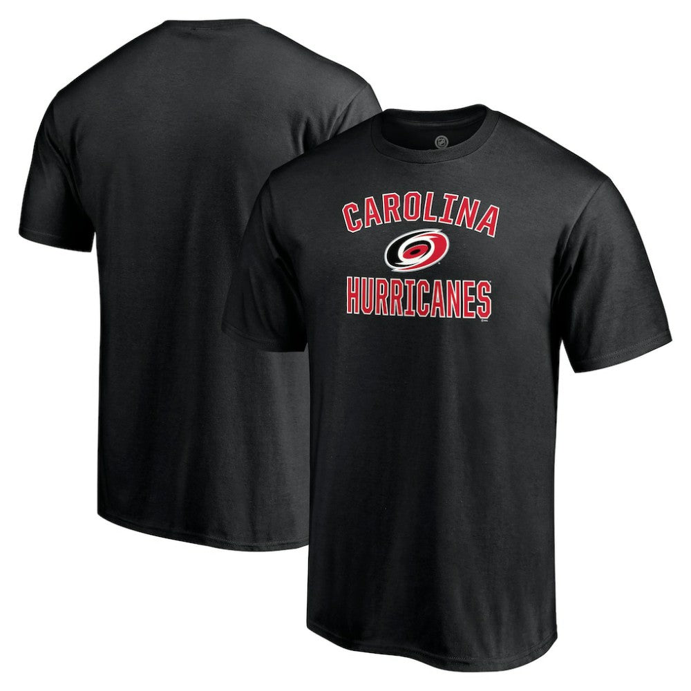 NHL Black Carolina Hurricanes Victory Arch T-Shirt