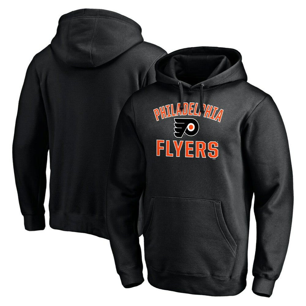 NHL Black Philadelphia Flyers Victory Arch Pullover Hoodie