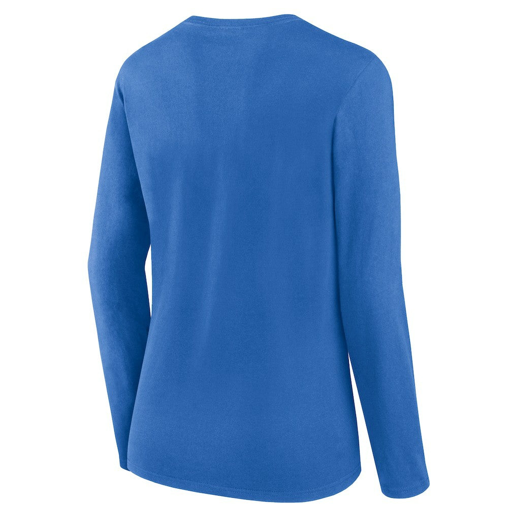 Women's Plus Size Foiled Play Long Sleeve T-Shirt - Los Angeles Chargers
