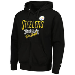 Starter Domestic Post Season Full-Zip Hoodie - Pittsburgh Steelers