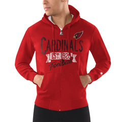 Starter Domestic Post Season Full-Zip Hoodie - Arizona Cardinals