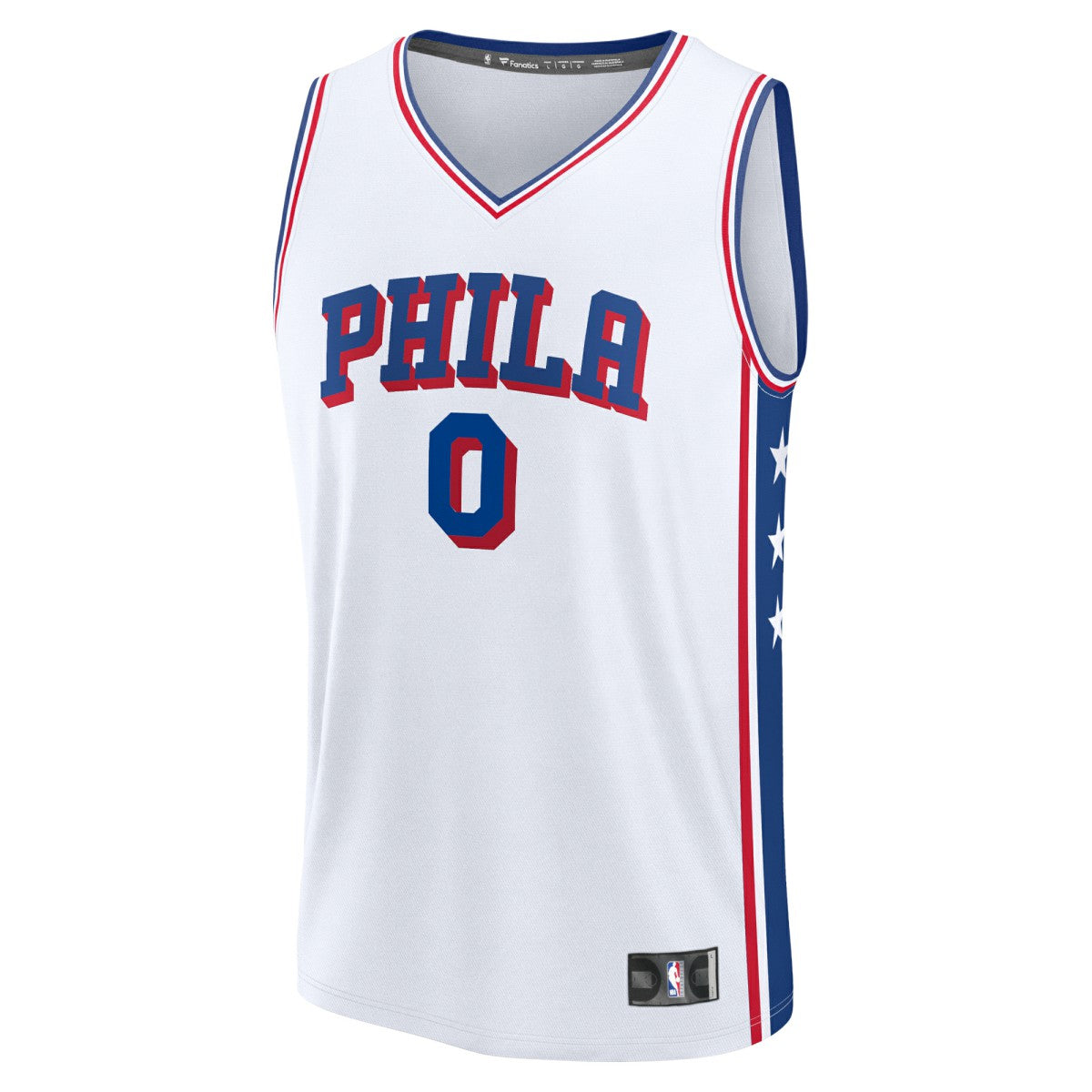 NBA Tyrese Maxey Philadelphia 76ers Fast Break Replica Player Jersey