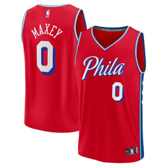 NBA Tyrese Maxey Philadelphia 76ers Youth Fast Break Player Jersey