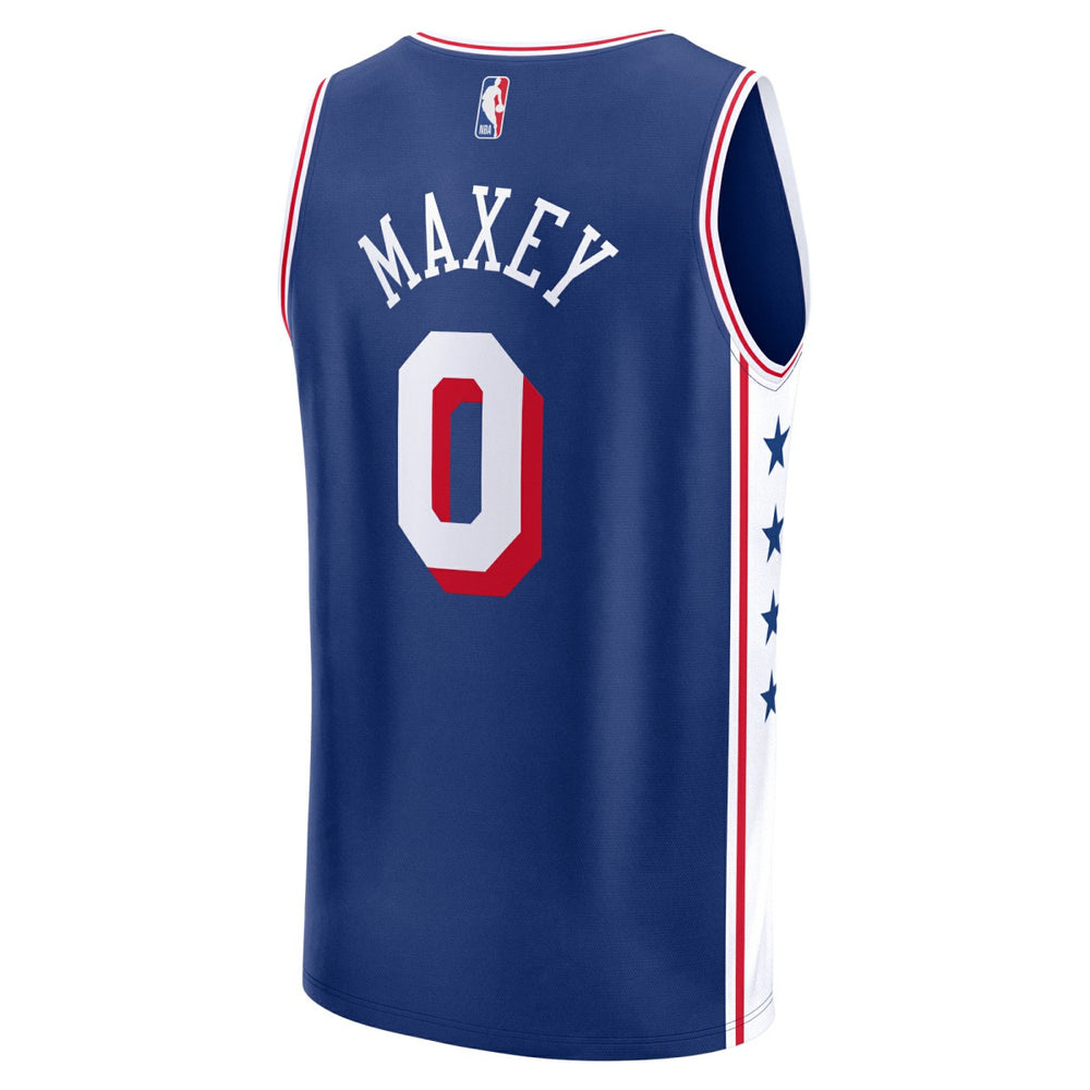 NBA Tyrese Maxey Philadelphia 76ers Fast Break Replica Jersey