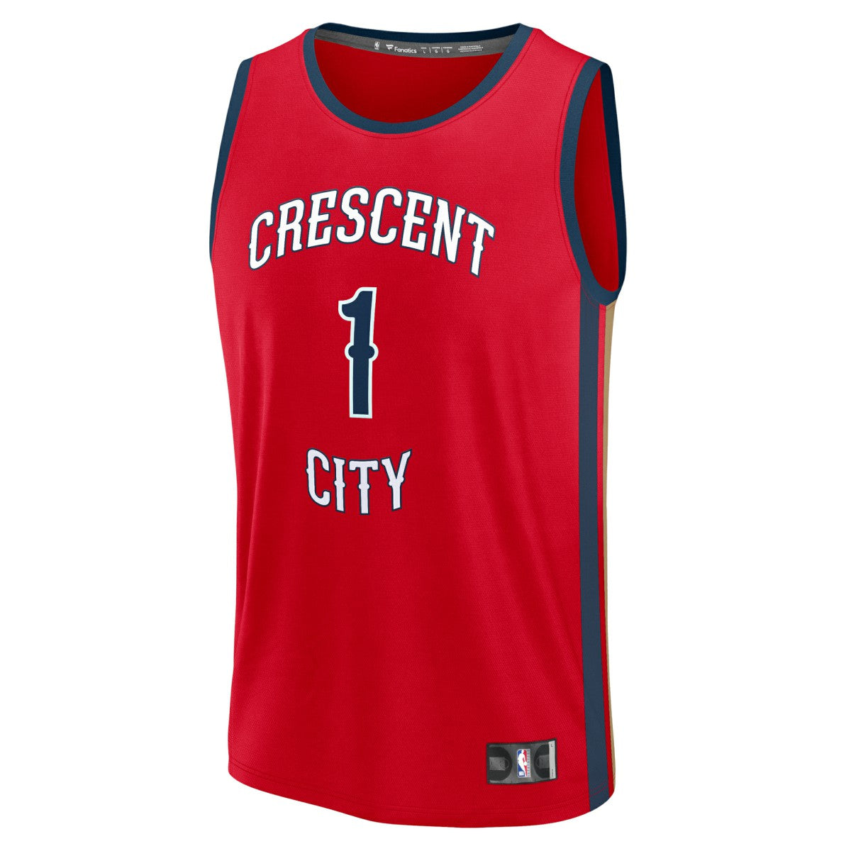 NBA Zion Williamson New Orleans Pelicans Fast Break Replica Player Jersey