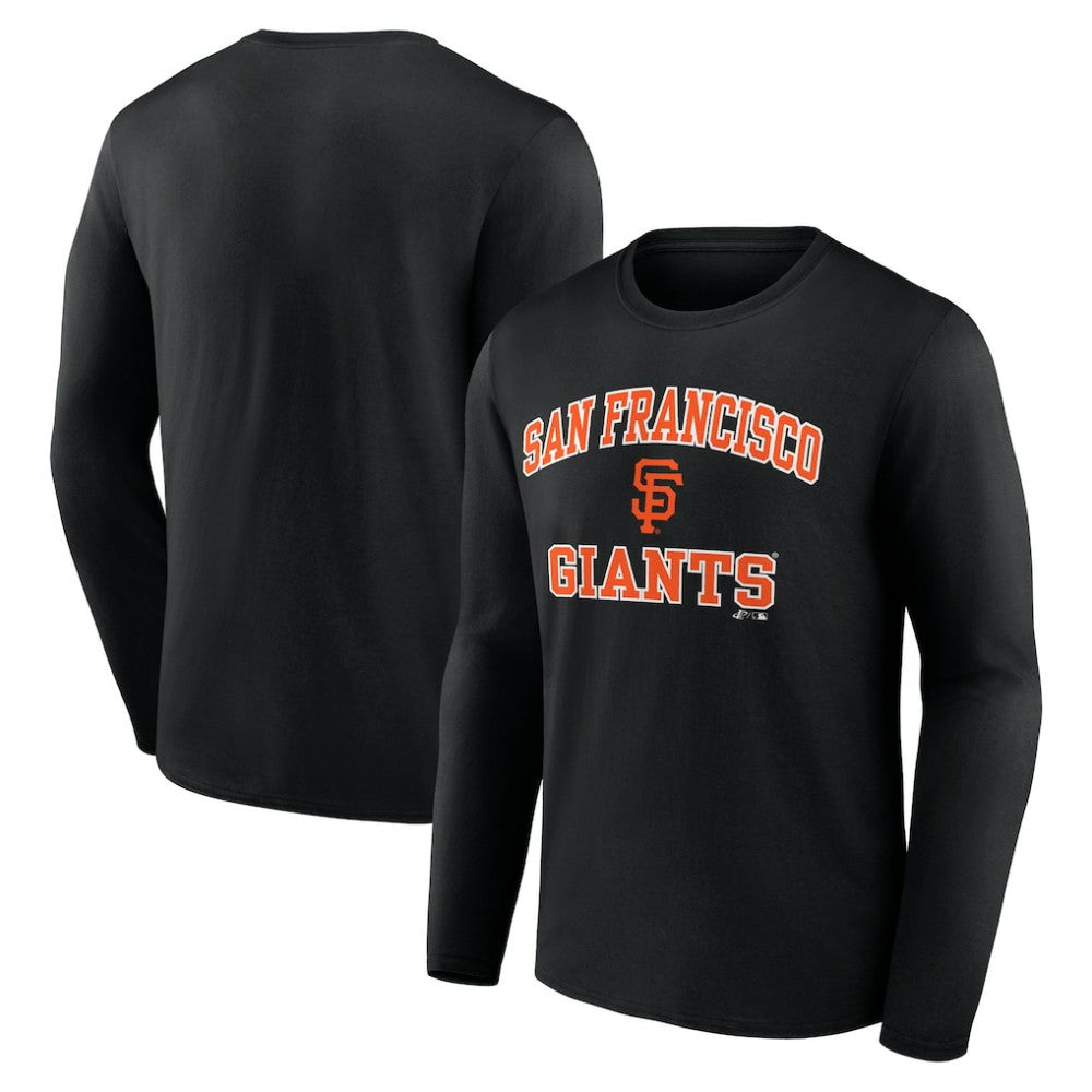 MLB San Francisco Giants Logo Athletic Heart & Soul Long Sleeve T-Shirt