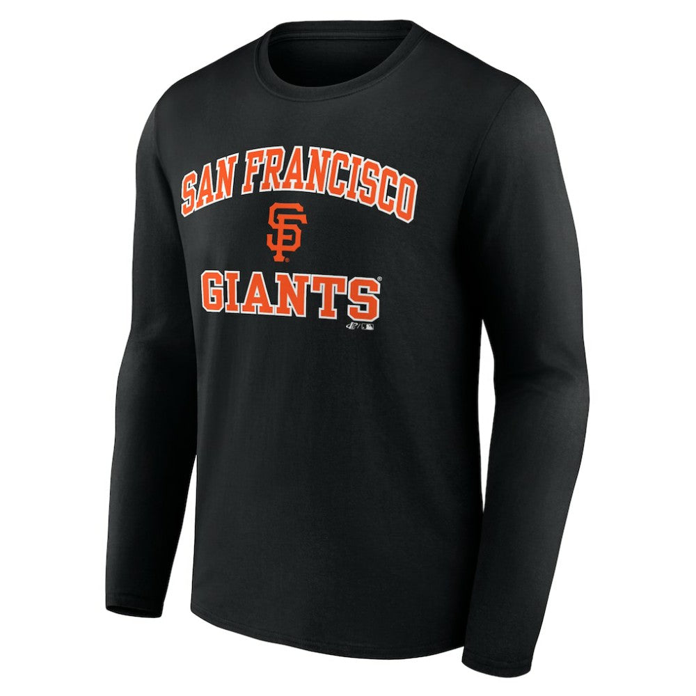 MLB San Francisco Giants Logo Athletic Heart & Soul Long Sleeve T-Shirt