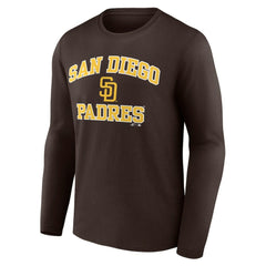 MLB San Diego Padres Logo Athletic Heart & Soul Long Sleeve T-Shirt
