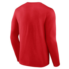 MLB Philadelphia Phillies Logo Athletic Heart & Soul Long Sleeve T-Shirt