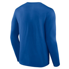 MLB Kansas City Royals Logo Athletic Heart & Soul Long Sleeve T-Shirt