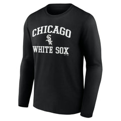 MLB Chicago White Sox Logo Athletic Heart & Soul Long Sleeve T-Shirt