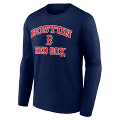 MLB Boston Red Sox Logo Athletic Heart & Soul Long Sleeve T-Shirt