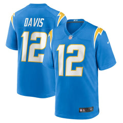 Derius Davis  Team Game Jersey - Los Angeles Chargers
