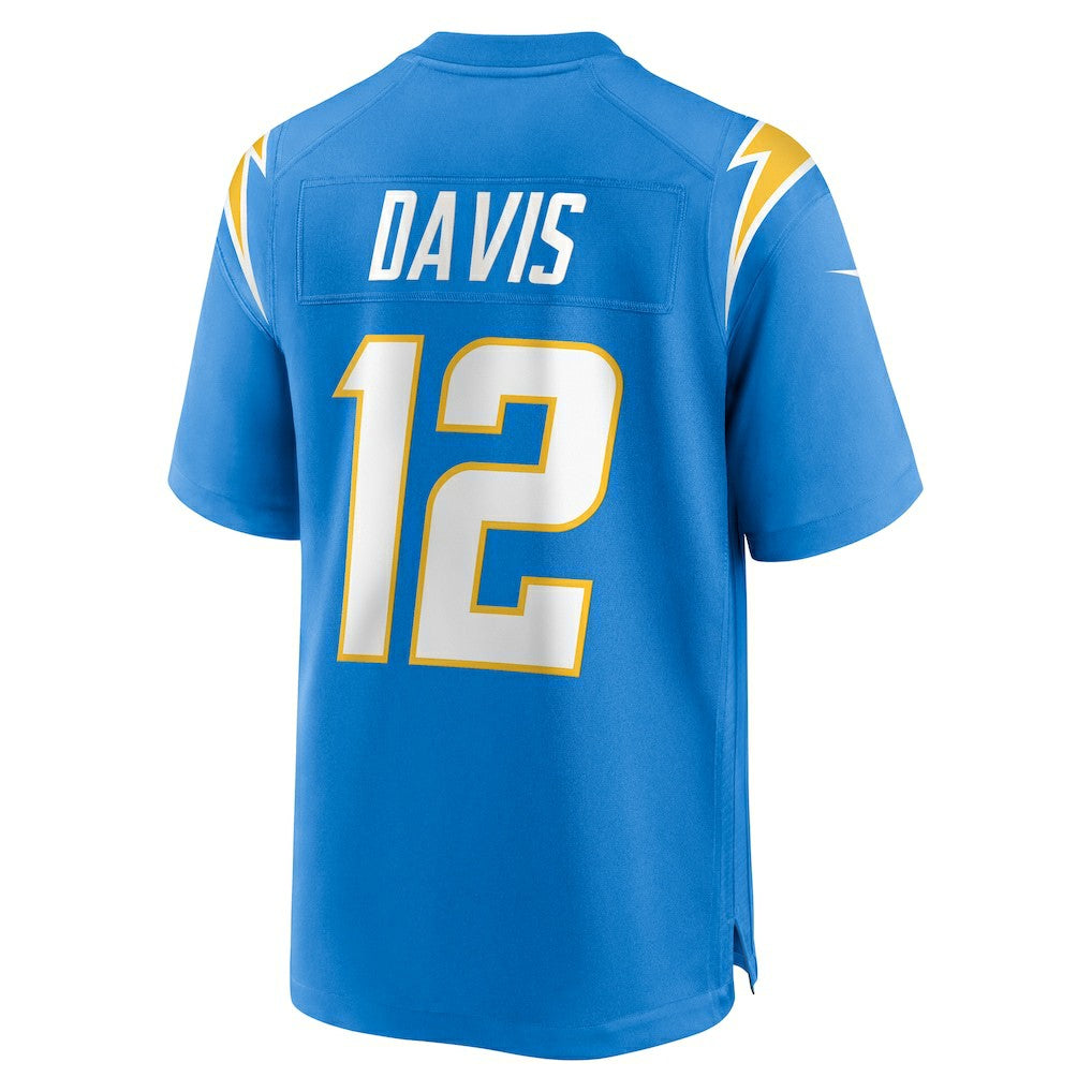 Derius Davis  Team Game Jersey - Los Angeles Chargers
