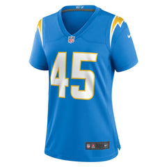 Tuli Tuipulotu  Women's Team Game Jersey - Los Angeles Chargers