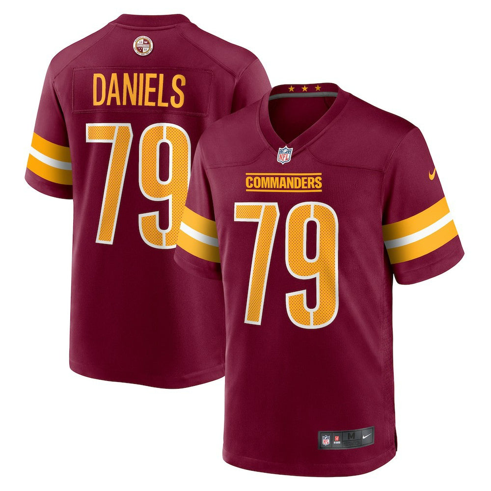 Braeden Daniels  Team Game Jersey - Washington Commanders