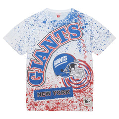 Big & Tall Allover Print T-Shirt - New York Giants