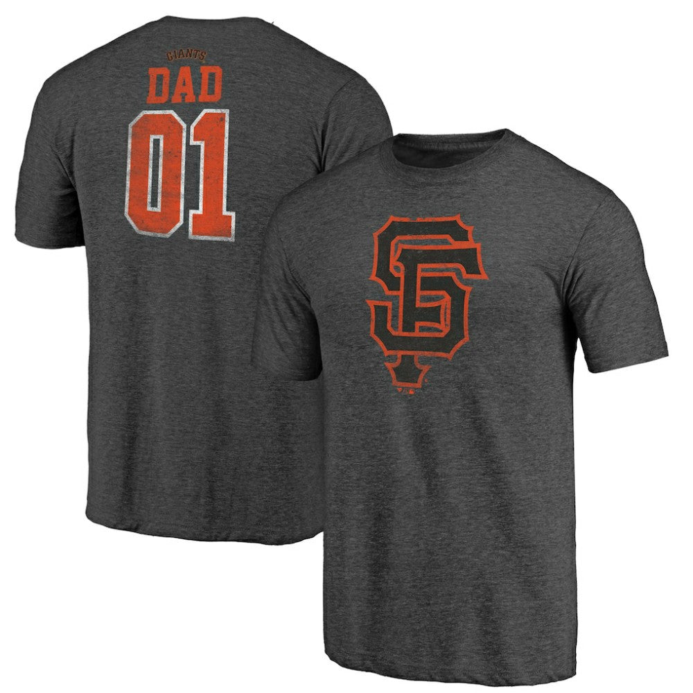 MLB San Francisco Giants Greatest Dad Tri-Blend T-Shirt