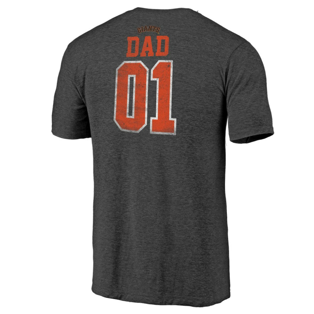 MLB San Francisco Giants Greatest Dad Tri-Blend T-Shirt