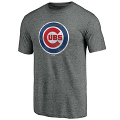 MLB Chicago Cubs Official Logo Tri-Blend T-Shirt
