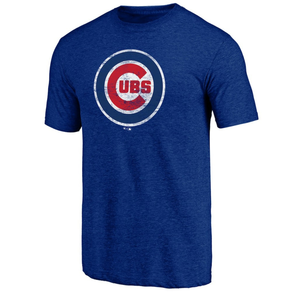 MLB Chicago Cubs Official Logo Tri-Blend T-Shirt