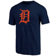 MLB Detroit Tigers Official Logo Tri-Blend T-Shirt