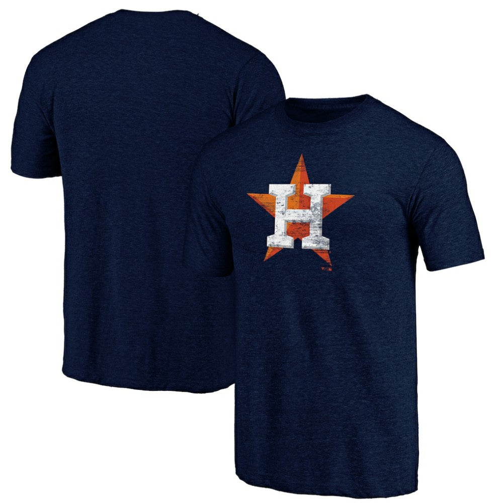 MLB Houston Astros Official Logo Tri-Blend T-Shirt