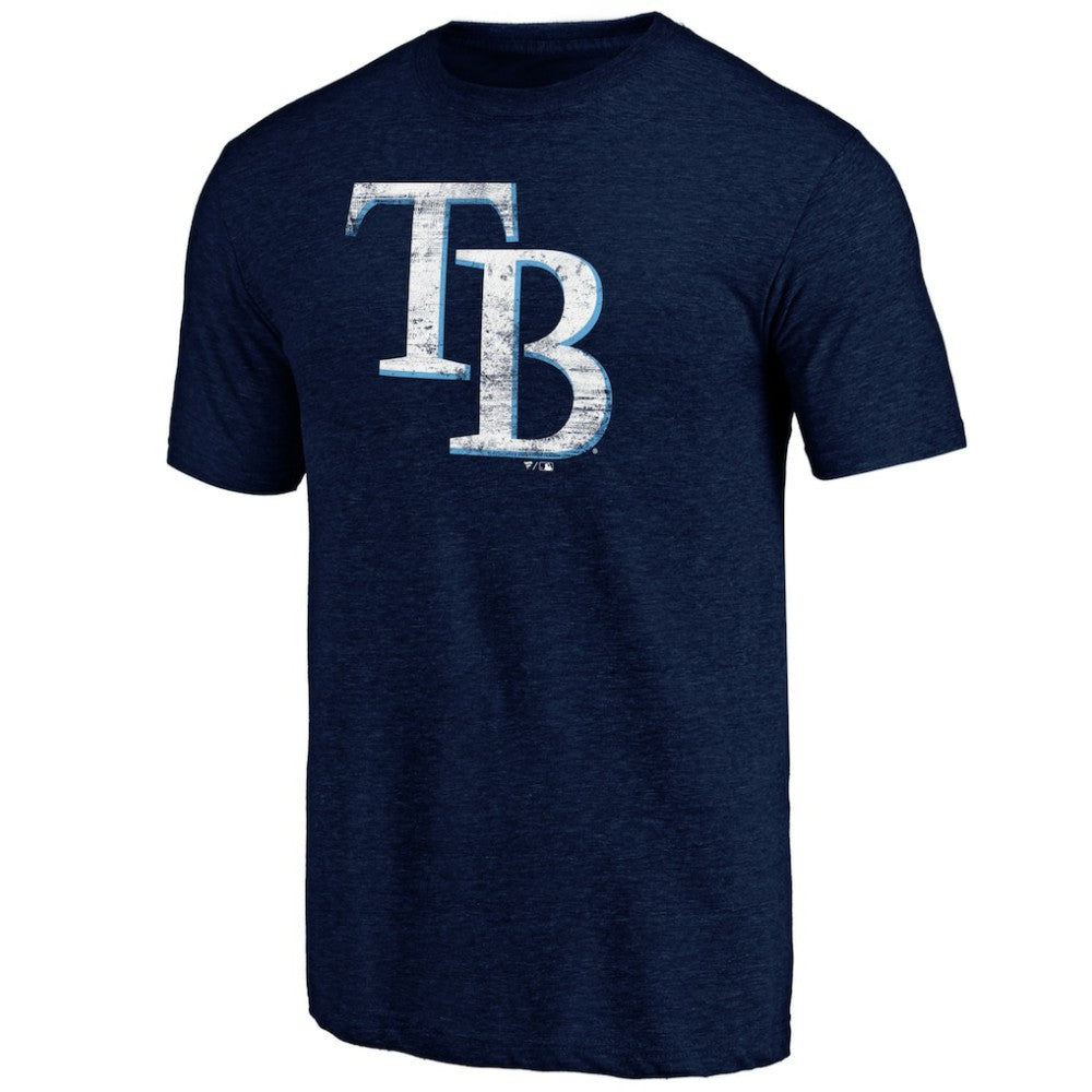 MLB Tampa Bay Rays Official Logo Tri-Blend T-Shirt