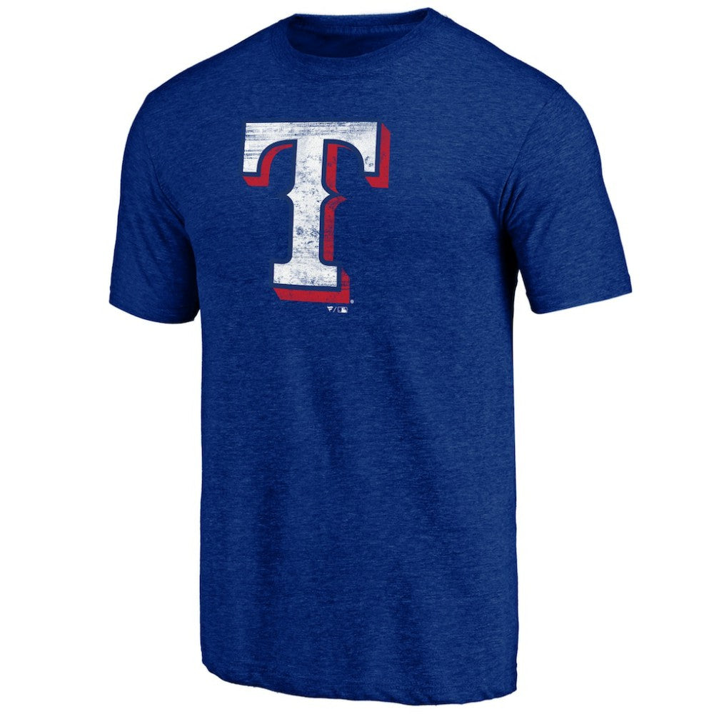 MLB Texas Rangers Official Logo Tri-Blend T-Shirt