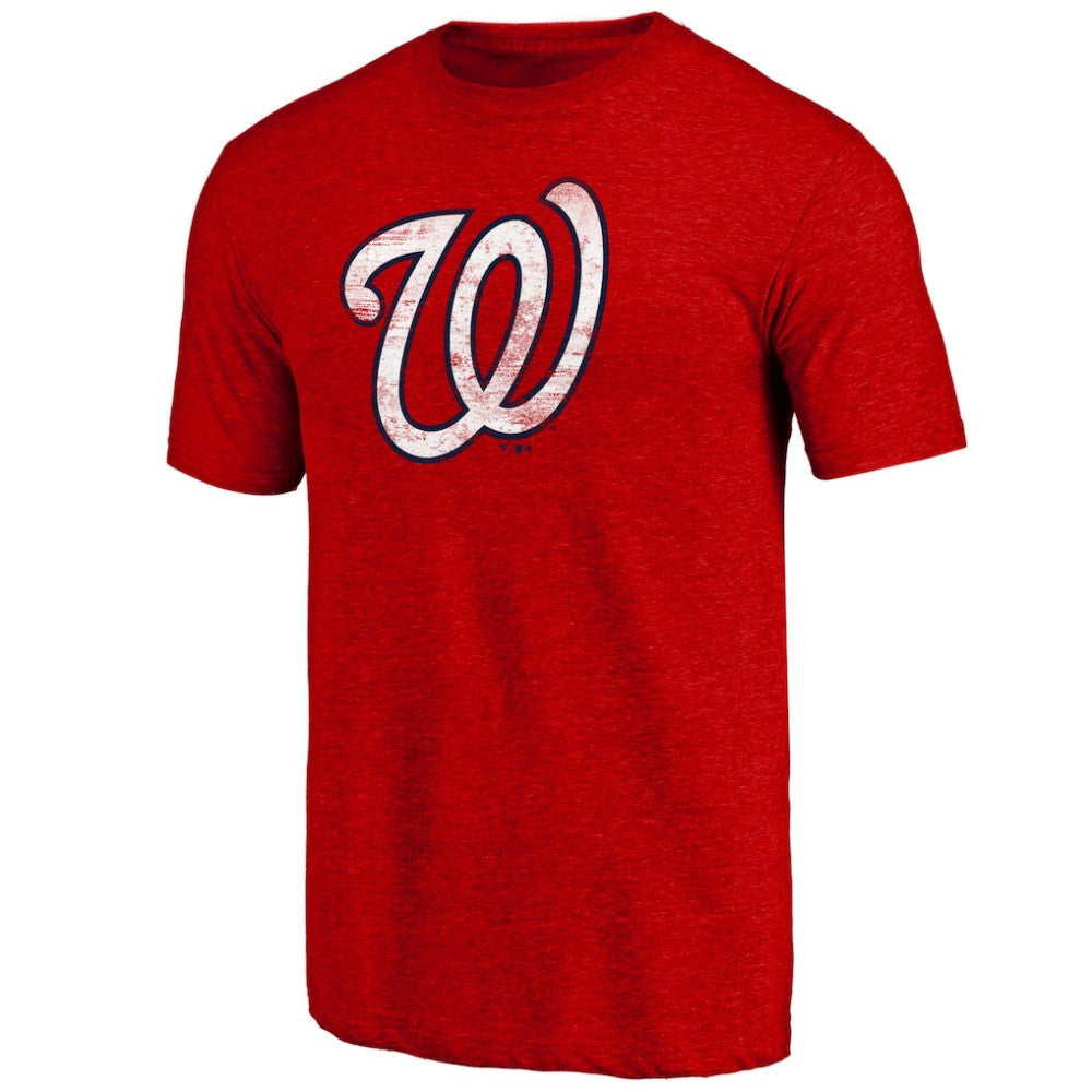 MLB Washington Nationals Official Logo Tri-Blend T-Shirt