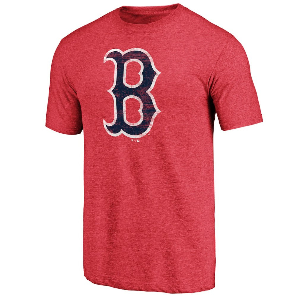 MLB Boston Red Sox Official Logo Tri-Blend T-Shirt