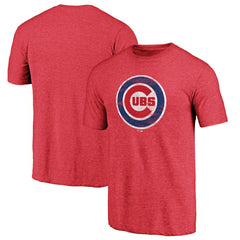 MLB Chicago Cubs Official Logo Tri-Blend T-Shirt
