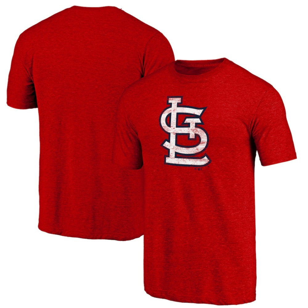 MLB St. Louis Cardinals Official Logo Tri-Blend T-Shirt