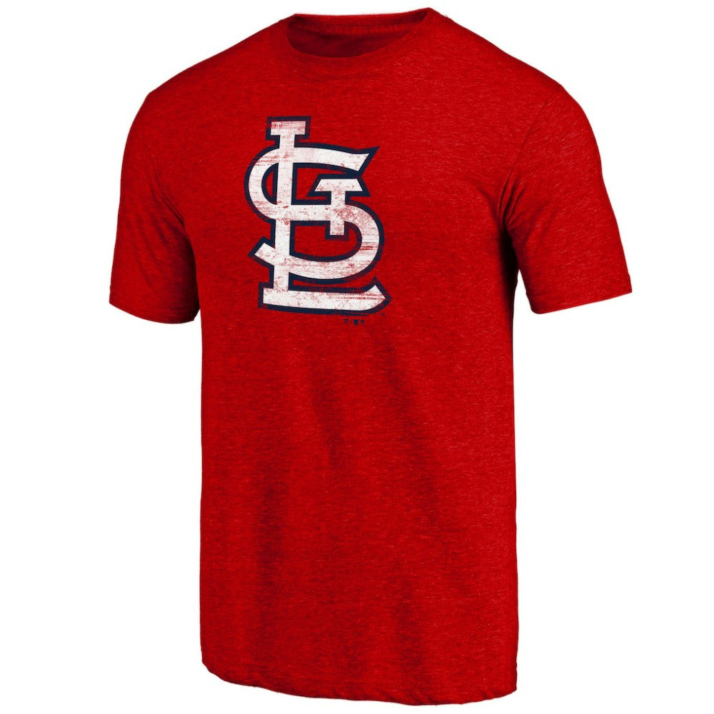 MLB St. Louis Cardinals Official Logo Tri-Blend T-Shirt