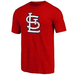 MLB St. Louis Cardinals Official Logo Tri-Blend T-Shirt