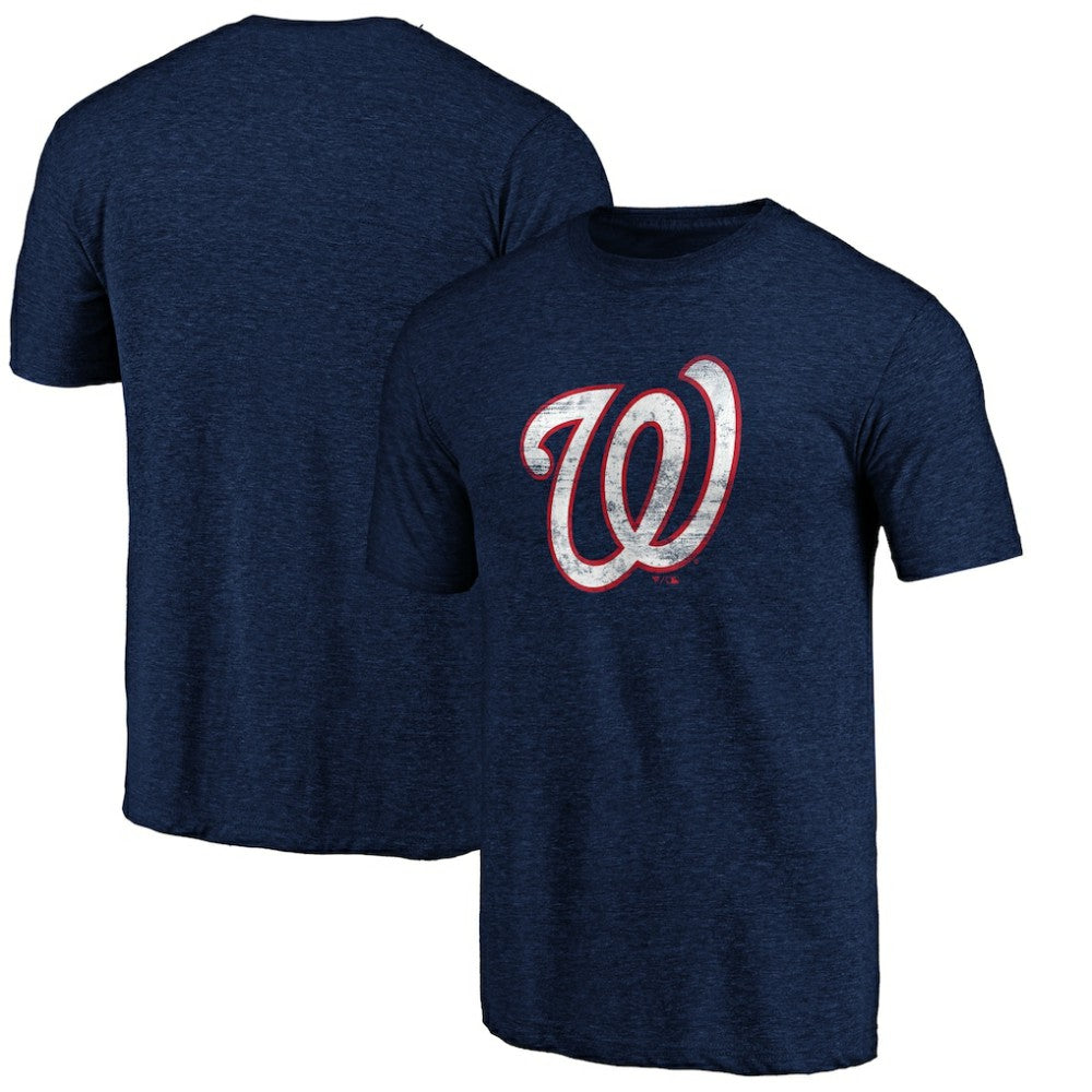 MLB Washington Nationals Official Logo Tri-Blend T-Shirt