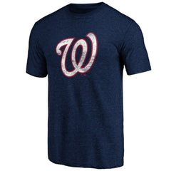 MLB Washington Nationals Official Logo Tri-Blend T-Shirt