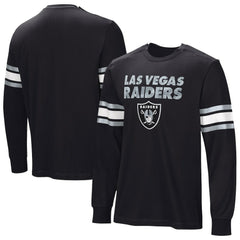Hands Off Long Sleeve Adaptive T-Shirt - Las Vegas Raiders
