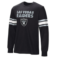 Hands Off Long Sleeve Adaptive T-Shirt - Las Vegas Raiders